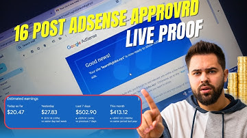 I Got AdSense Approved with Just 16 Posts! 💰 5 Proven Tips