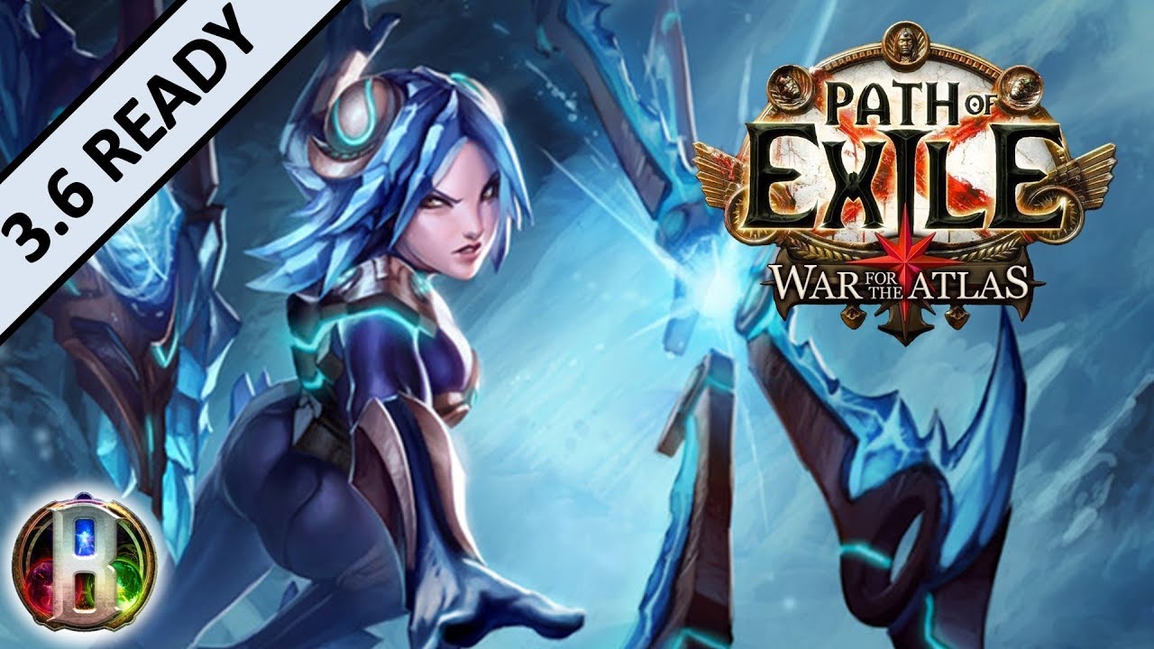 [3.6] Frost Blades Build - Raider Ranger - Path of Exile War For The ...