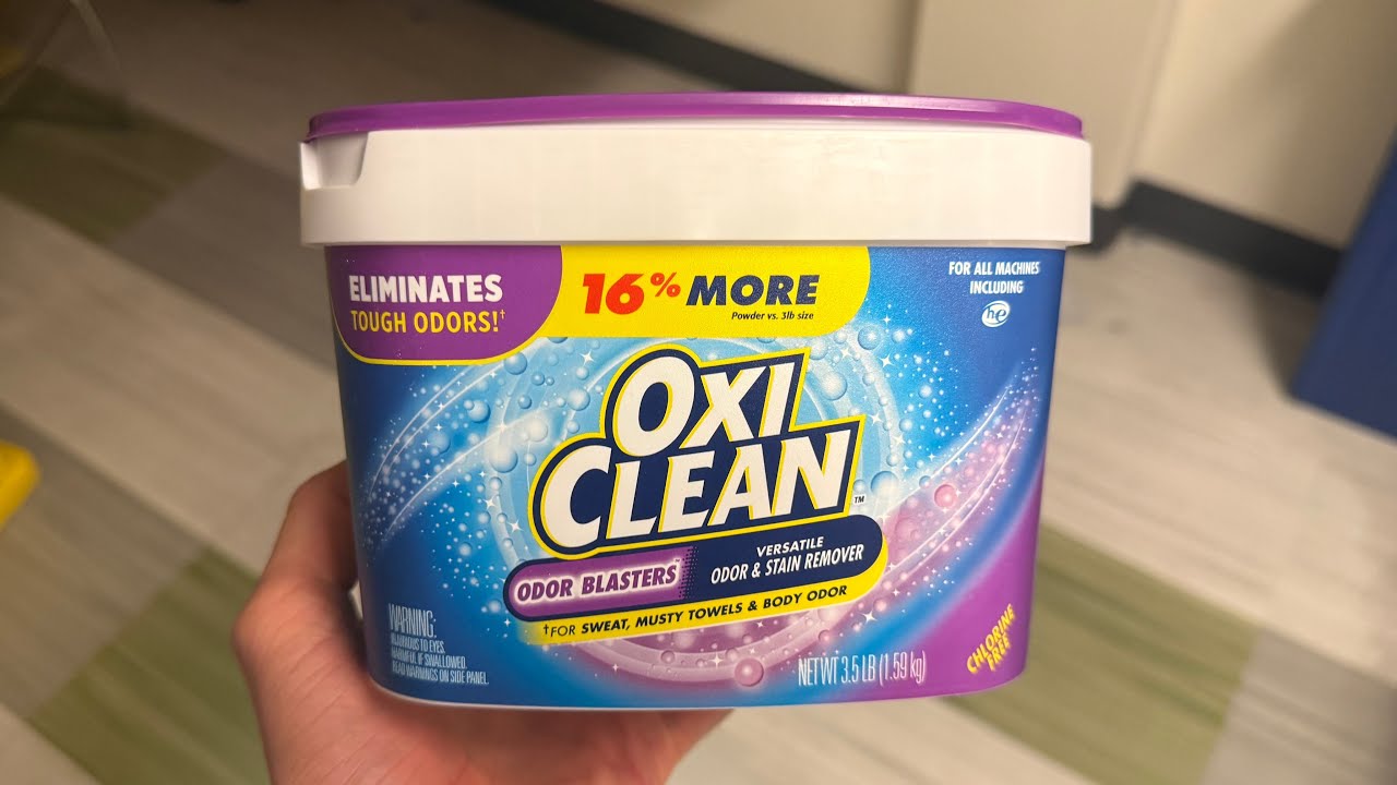 How To Use Oxi Clean Stain Remove Powder In Washing Machine - Full Guide