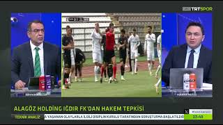 Trendyol 1.Ligde Bandırmaspor Alagöz Holding Iğdır Fk Maçında Bandırmaspora Verilen Penaltı