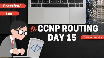 CCNP Day 15  IPv6 + OSPF || Hindi || Tech Networking Shahrukh