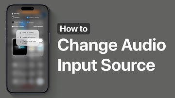 How to Change Audio Input Source on iPhone | iOS 26 Tips