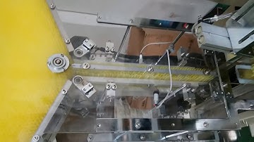 Group multiple drinking straws packing machine