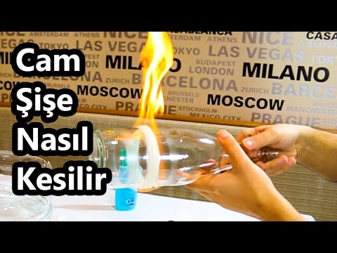 Asetonla Cam Şişe Nasıl Kesilir