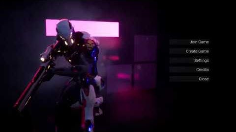 UE4 - Main Menu / Environment test