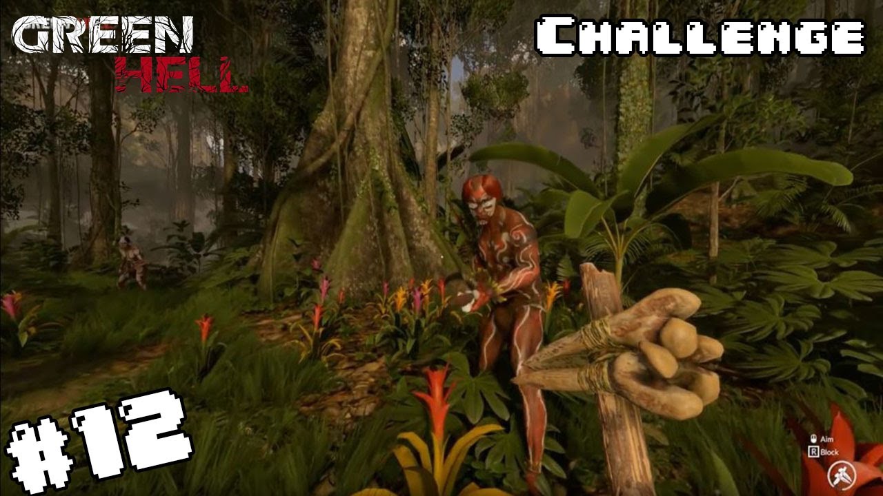 THE SEARCH OF THE IGUANA!!!! Green Hell Ep12 Hunter Challenge