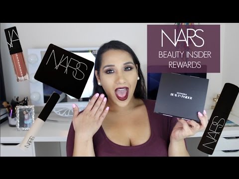 NARS Beauty Insider Reward Unboxing!! - YouTube