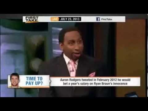 First Take Stephen A Smith Are You On Drugs Youtube
