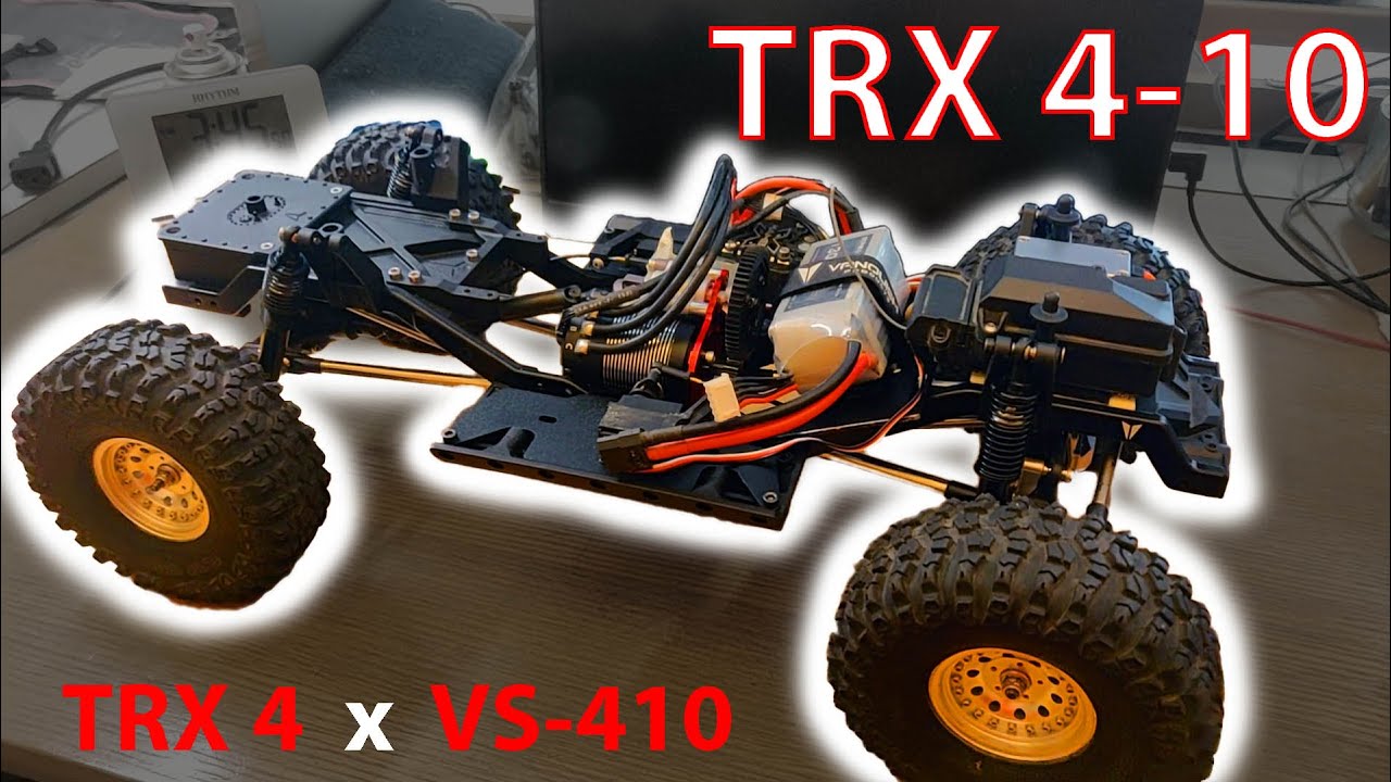 TRX 4-10 | TRX 4 axle VS 4-10 chassis Build #1 - YouTube