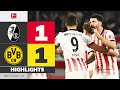Absolute Screamer Secures Comeback SC FREIBURG BORUSSIA DORTMUND HL MD 14 Bundesliga