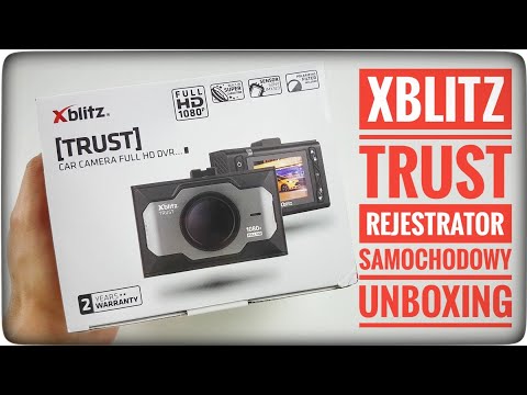 XBLITZ TRUST - Wideorejestrator Kamera Samochodowa unboxing rozpakowanie | ForumWiedzy