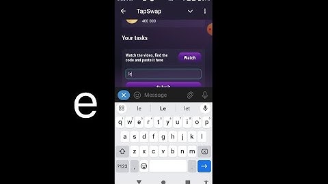 Tapswap Make $30 Per Word With Typing Video Code | Today Make $30 Per Word With Typing Code Tapswap