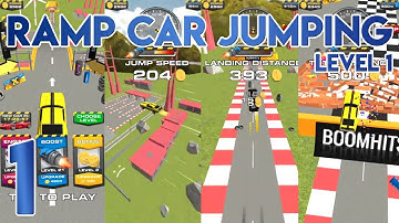 Ramp Car Jumping Level 1 First Impressions - Gameplay Walkthrough Part 1