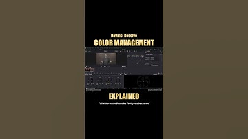 DaVinci Resolve Color Management Made Easy [ Color Space and Color Science Setup Tutorial ]