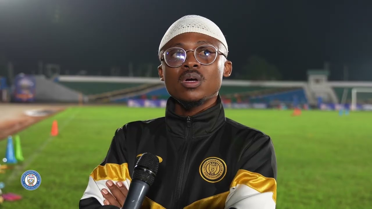 AZAM FC YAFANYA MAZOEZI YA MWISHO KWENYE UWANJA WA JAMHURI DODOMA, LEO.