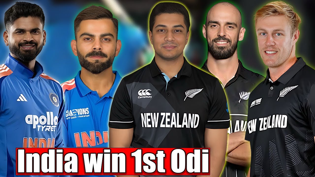 INDIA VS NEW ZEALAND HIGHLIGHTS | 1st ODI | KING KOHLI CLASS!!!