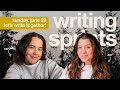 let's write together! ✍️ live writing sprints ft. Taylor