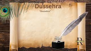 💥 Celebrate Dussehra | The Triumph of Goodness#LearnEnglish #