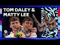 Tom daley  matty lee win gold   mens 10m synchronised diving platform event  tokyo 2020
