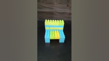 Satisfying DIy Lego Big Chair/ASMR building block #buildingblocks #shortvideo #shorts #short #sh
