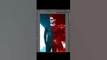 How to make dual light Effect easly in photoshop #viralshort #youtubeshorts #shortvideo