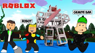 Mustafayı Robot Gemisi Yakaladı / Yahya ile Roblox Build A Boat For Treasure