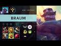 Braum Support vs Alistar - KR Challenger Patch 26.08