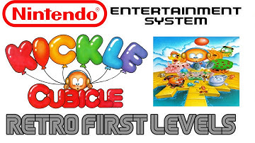 Kickle Cubicle - Nes/Nintendo/Famicom (Retro First Levels)