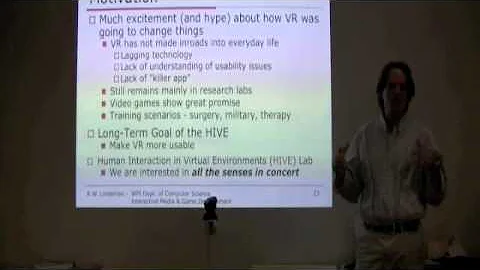 Seminar by Robert Lindeman