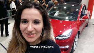 Model 3 in Europe