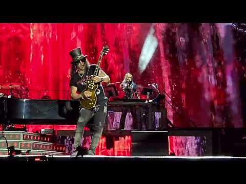 Guns And Roses Live In Israel 2023, 4K, November Rain Pt.2, Slash's Solo