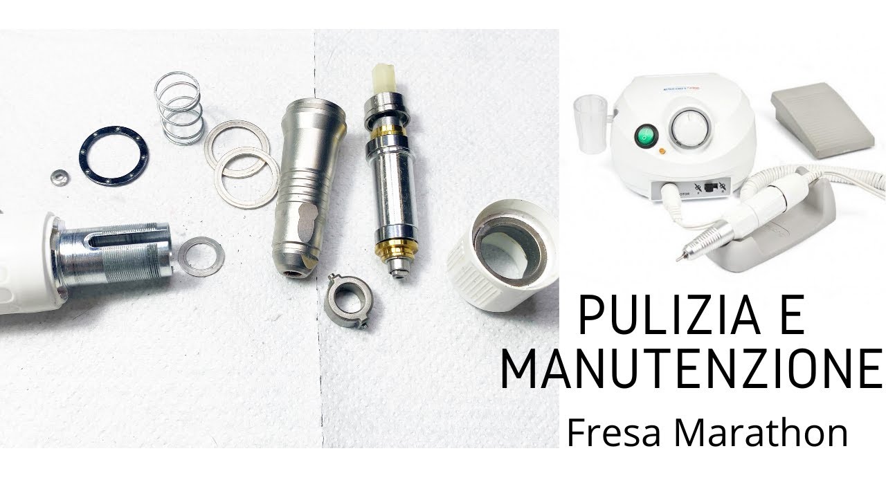 Manutenzione e Pulizia Manipolo Fresa Marathon