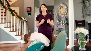 Breaking Up Mucus with Percussion and Postural Drainage