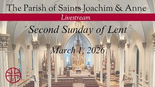 2nd Sunday of Lent, 3-1- 2026 | 10:00 AM | Saints Joachim & Anne, Shakopee