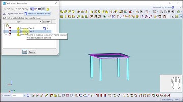 Assemblies and parts in VariCAD