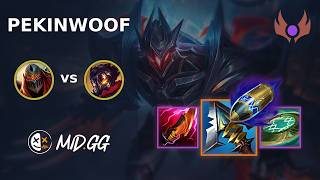 MID.GG: [ PekinWoof ] Zed MID vs Viktor | NA MASTER | LOL Season 2026
