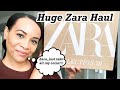 HUGE ZARA HAUL AND TRY ON | ZARA HAUL OCTOBER 2020 | by Crystal Momon