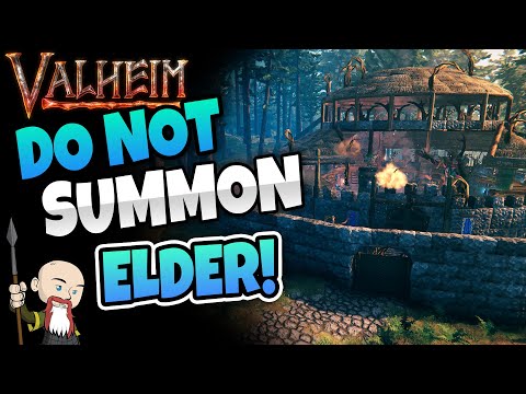Valheim: Do Not Summon Elder at the Portal Hub! - Viking Playground