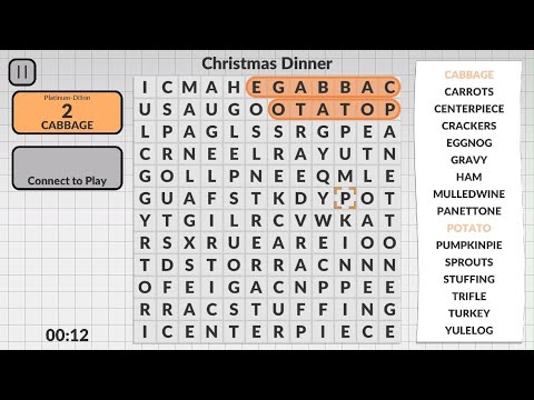 Word Search by POWGI PS4 Christmas Time Puzzles