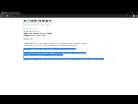 CS50W Project 3 Mail  with javascript django and html
