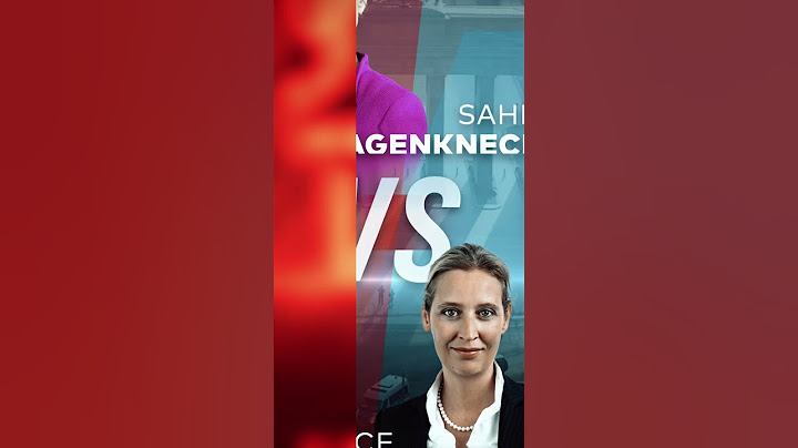 IN EIGENER SACHE: Das TV-Duell zwischen Alice Weidel und Sahra Wagenknecht auf WELT I #short