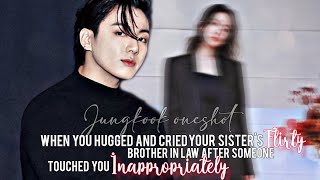 When you cried hugging him after someone touched you inappropriately | Jungkook oneshot