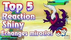 5 MEILLEURS RÉACTIONS DE POKEMON SHINY PAR ÉCHANGES MIRACLES !!!