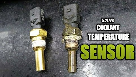 COOLANT TEMPERATURE SENSOR REPLACEMENT (5.2 V8 JEEP ZJ)