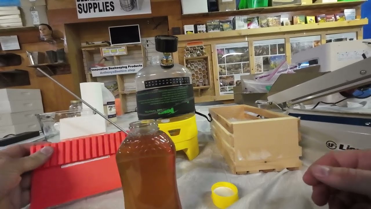 Turn 1 Pound of Honey into 64 Honey Sticks in Under 20 Minutes!