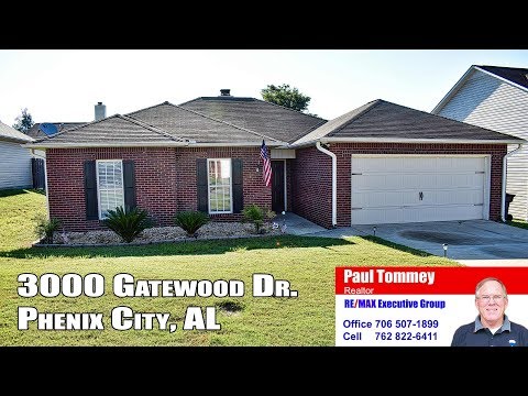 3000 GATEWOOD DR, Phenix City, AL home video tour