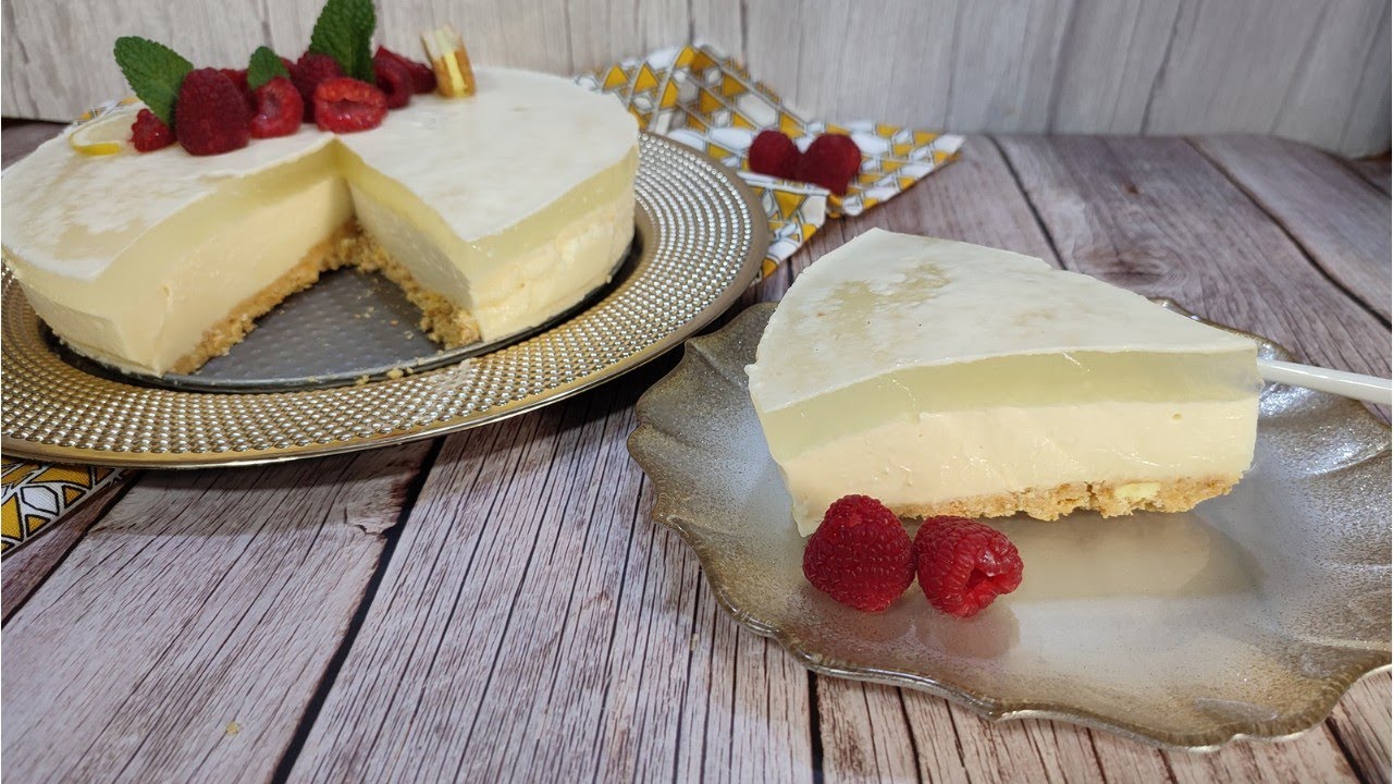 TARTA MOUSSE DE GIN TONIC, suave, fresca y deliciosa con Mambo!!!