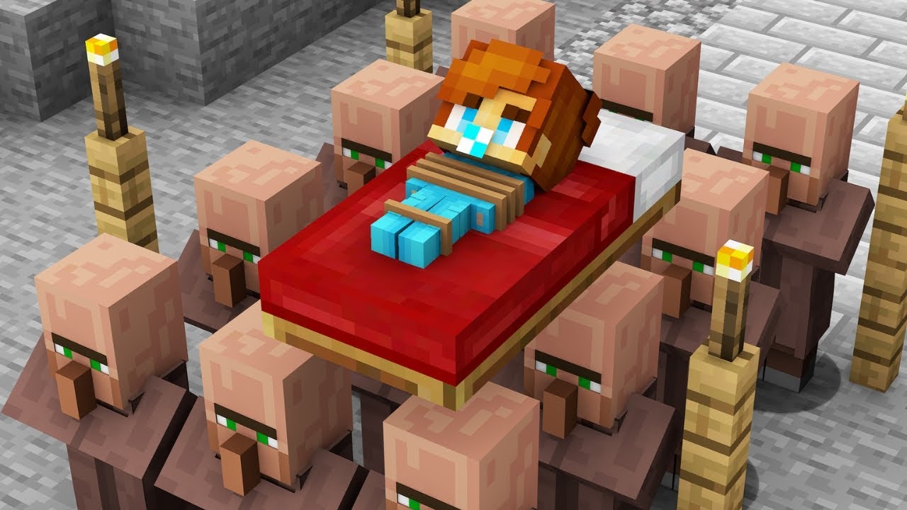 Minecraft Villagers KIDNAPPADE Bebis Perik!