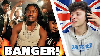 THIS GOES CRAZY🔥 | LIL TJAY ft FIVIO FOREIGN \& KAY FLOCK - NOT IN THE MOOD (UK Reaction!!)