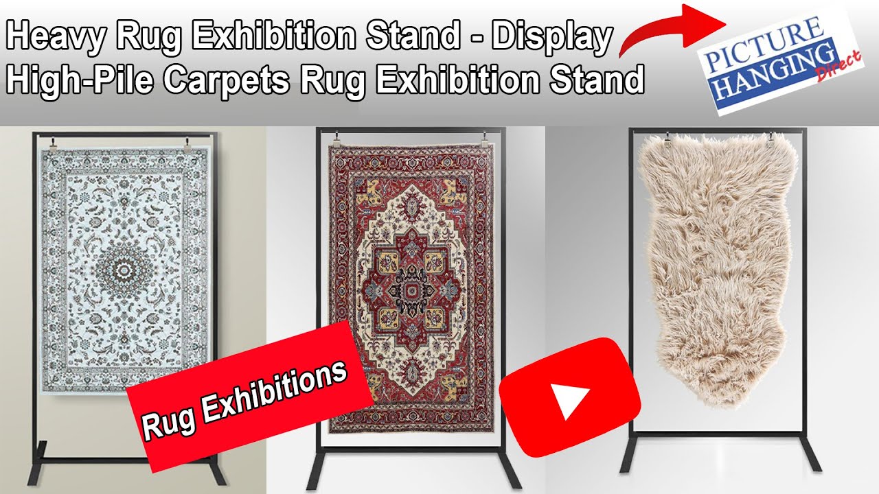 Heavy Rug Exhibition Stand | Display High-Pile Carpet Thick Tapestry ...